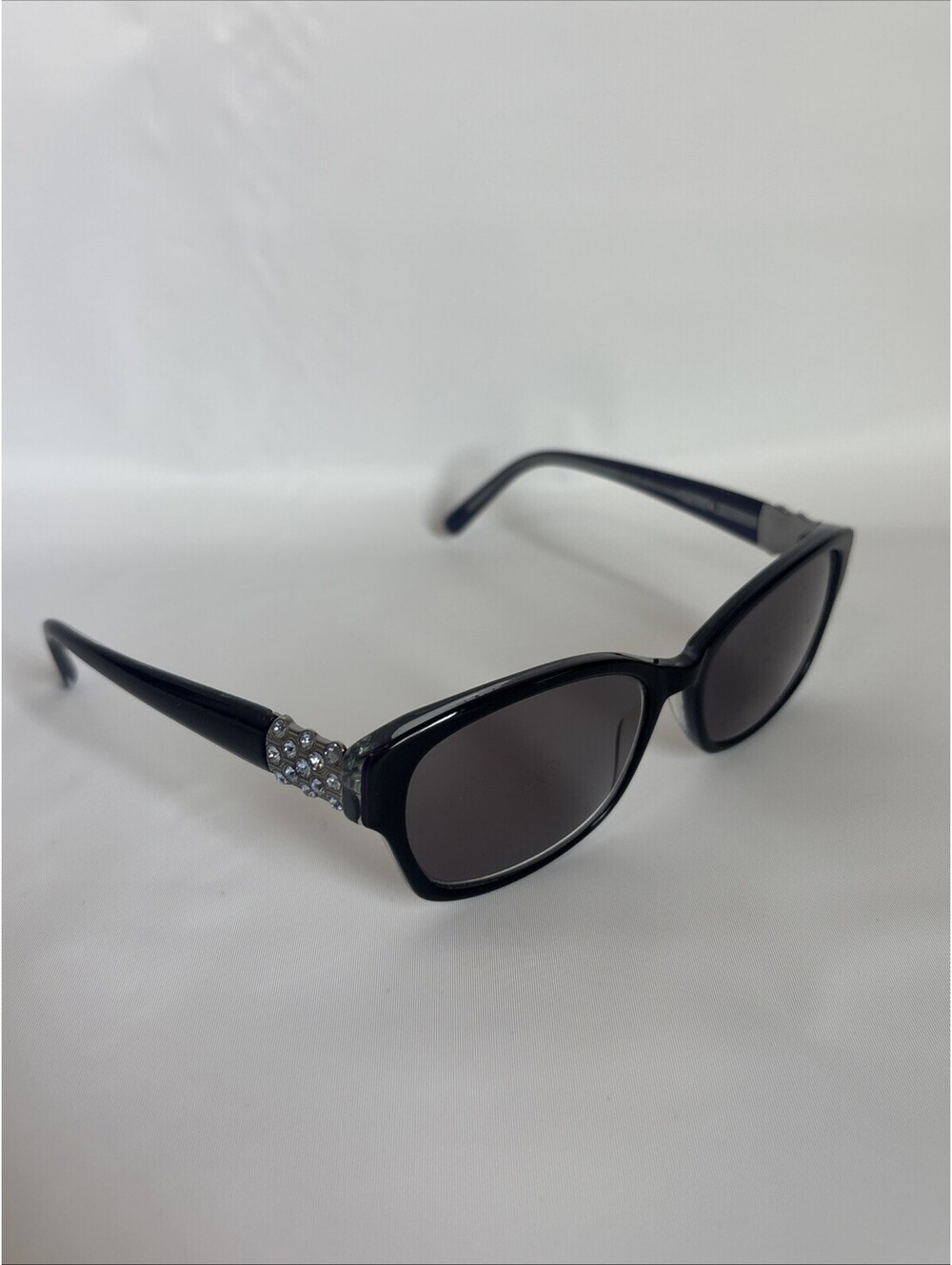 Vera Wang Eyeglasses Frames Evocative Purple Large Studded 52-16-130